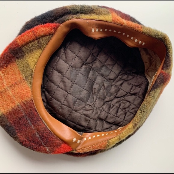 Vintage Wool Newsboy Cap - Picture 2 of 3